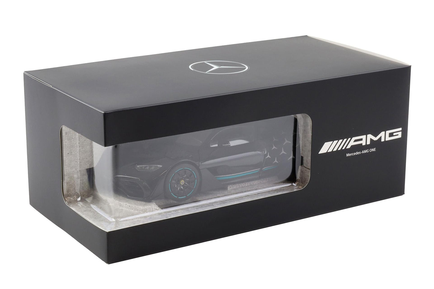 NZG 2022 Mercedes Benz One AMG (C298) Race Version Obsidian Black 1:18 DEALER EDITION