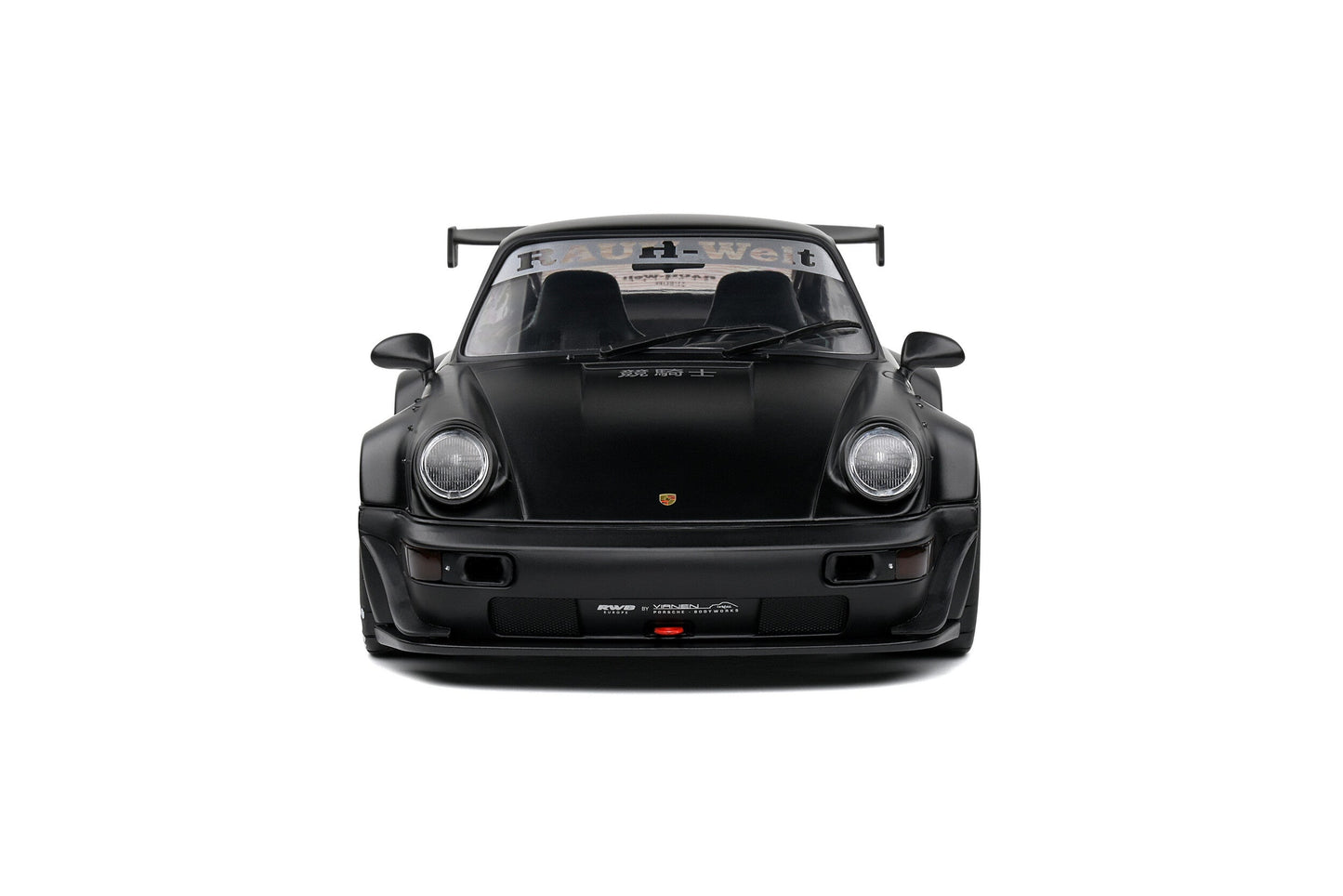 Solido 2016 Porsche 911 (964) RWB Bodykit Darth Vader Black 1:18