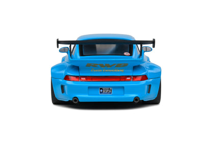 Solido 2018 Porsche 993 RWB Bodykit Shingen Blue 1:18