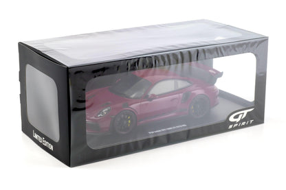 GT Spirit 2019 Porsche 911 991.2 GT3 RS Ruby Star Neo 1:18 Resin