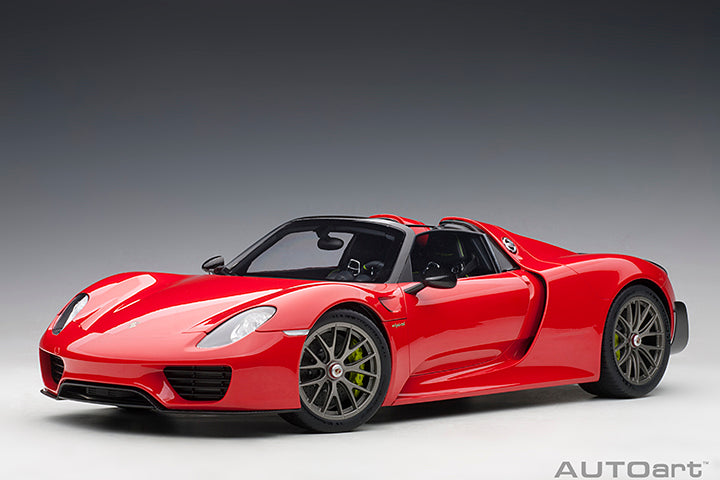 AUTOart Porsche 918 Spyder Weissach Package Guards Red 1:12