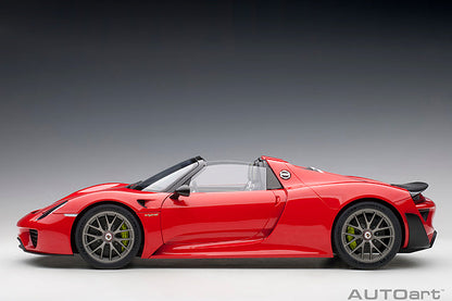 AUTOart Porsche 918 Spyder Weissach Package Guards Red 1:12