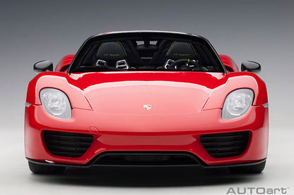 AUTOart Porsche 918 Spyder Weissach Package Guards Red 1:12