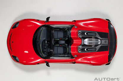 AUTOart Porsche 918 Spyder Weissach Package Guards Red 1:12