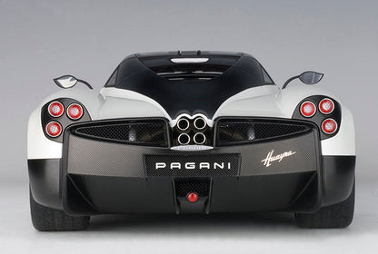 AUTOart Pagani Huayra White w/ Chrome Wheels 1:12