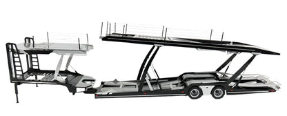 NZG Trailer for Actros 2 1863 Gigaspace 2018 Truck Car Transporter 1:18