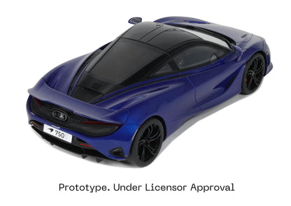 GT Spirit 2023 Mclaren 750S Aurora Blue 1:18