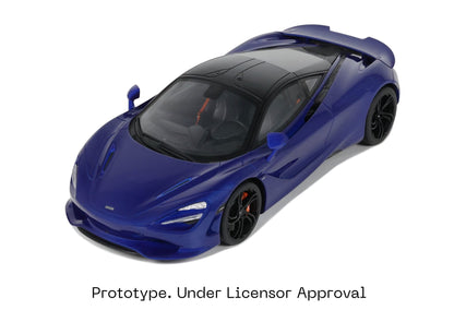 GT Spirit 2023 Mclaren 750S Aurora Blue 1:18