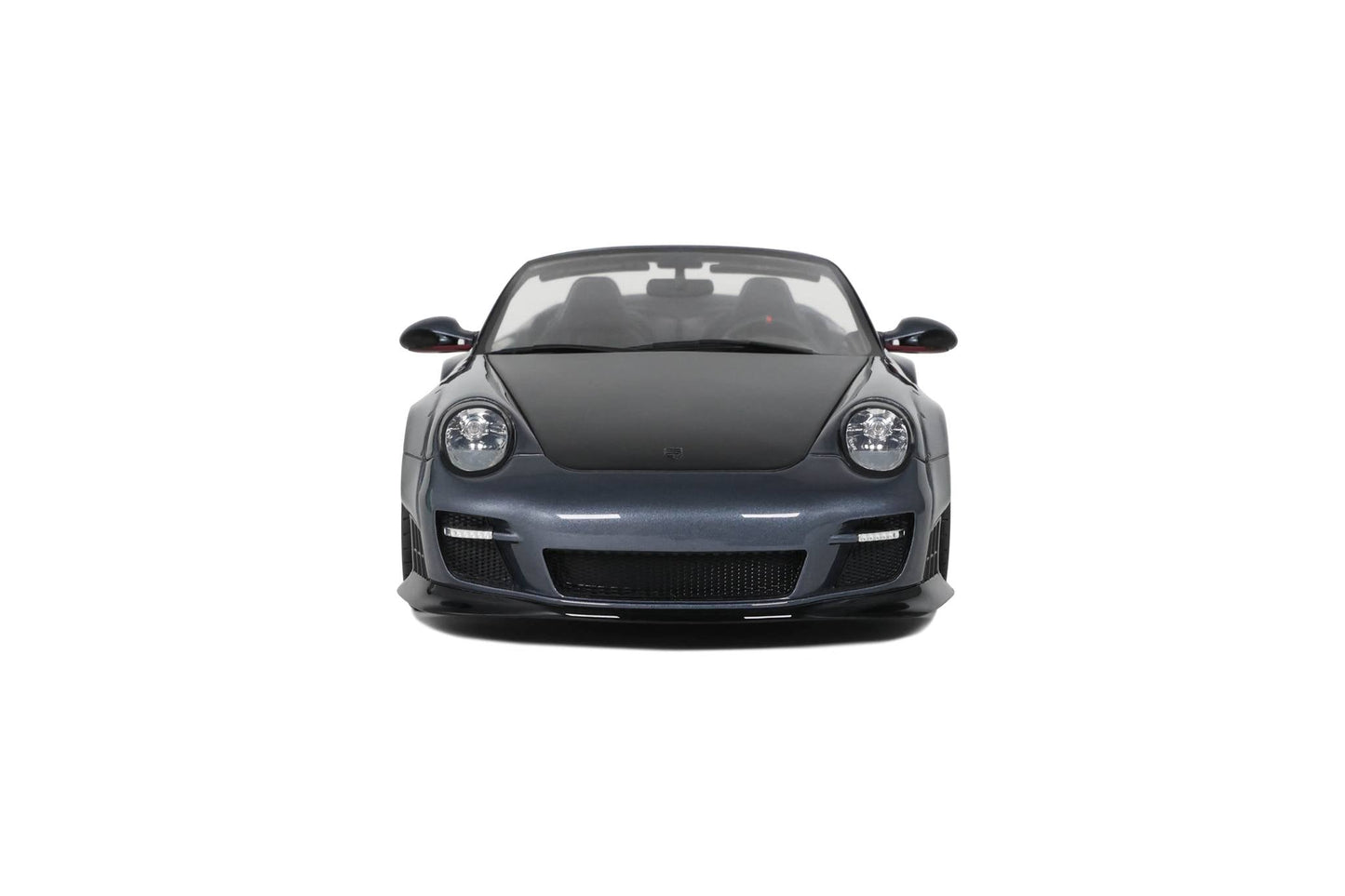 GT Spirit 2016 Porsche 911 997 Cabriolet LB Works Grey w/ Red Wheels 1:18