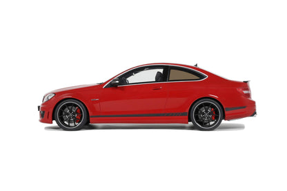 GT Spirit 2014 Mercedes Benz C63 AMG Edition 507 Coupe Fire Opal Red 1:18