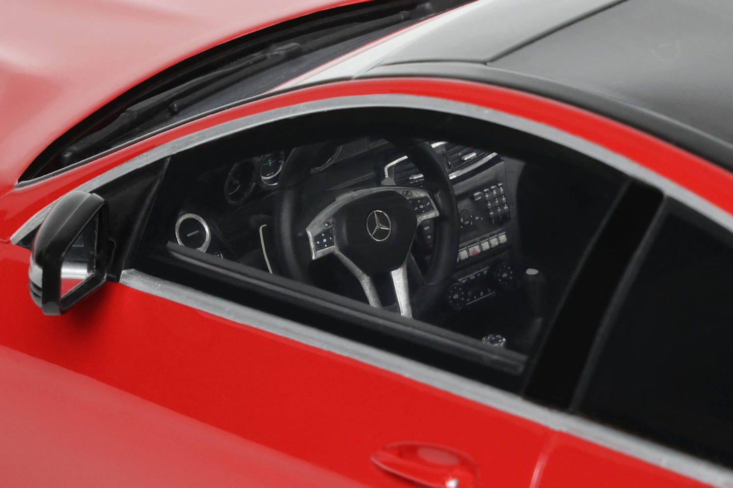 GT Spirit 2014 Mercedes Benz C63 AMG Edition 507 Coupe Fire Opal Red 1:18