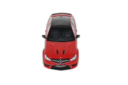 GT Spirit 2014 Mercedes Benz C63 AMG Edition 507 Coupe Fire Opal Red 1:18