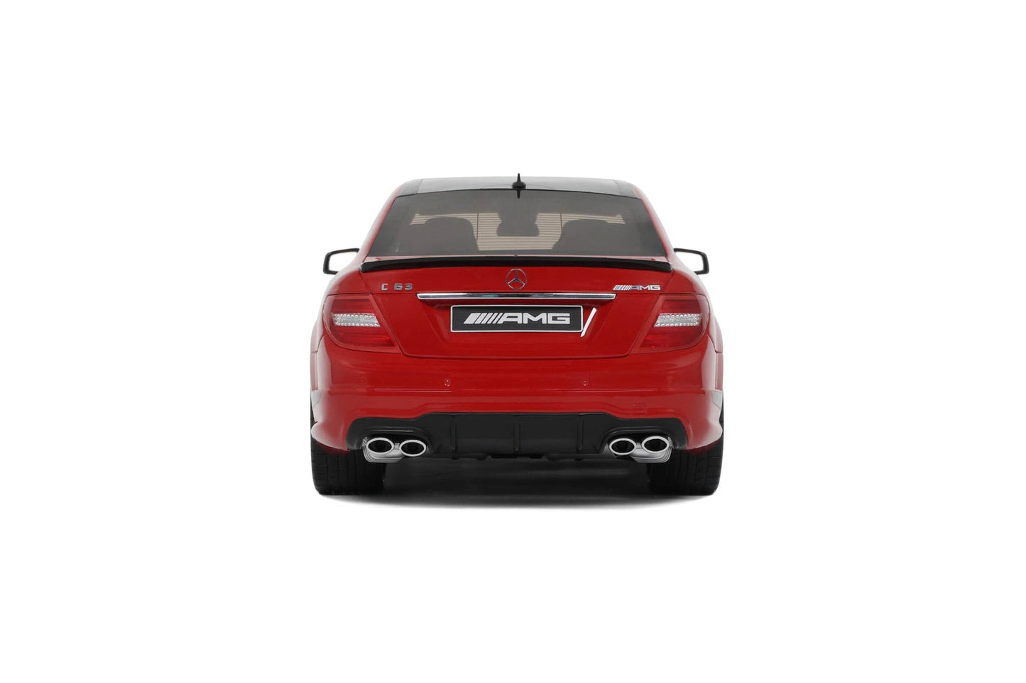 GT Spirit 2014 Mercedes Benz C63 AMG Edition 507 Coupe Fire Opal Red 1:18