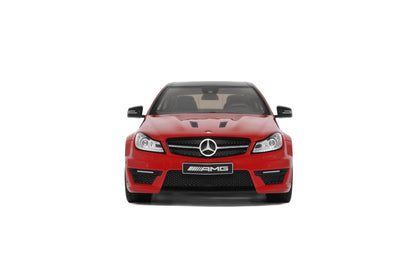 GT Spirit 2014 Mercedes Benz C63 AMG Edition 507 Coupe Fire Opal Red 1:18