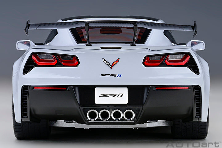 AUTOart 2019 Chevy Corvette ZR1 Ceramic Matrix Grey Metallic 1:18