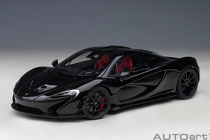 AUTOart 2013 Mclaren P1 Fire Black w/ Red Interior 1:18