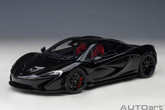 AUTOart 2013 Mclaren P1 Fire Black w/ Red Interior 1:18