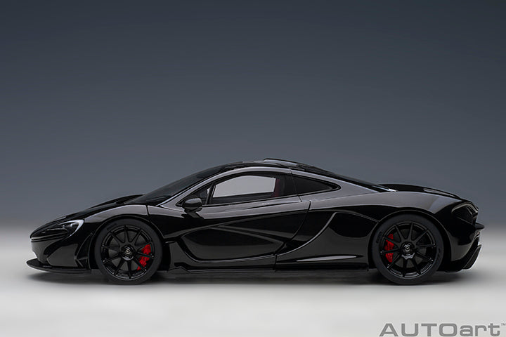 AUTOart 2013 Mclaren P1 Fire Black w/ Red Interior 1:18