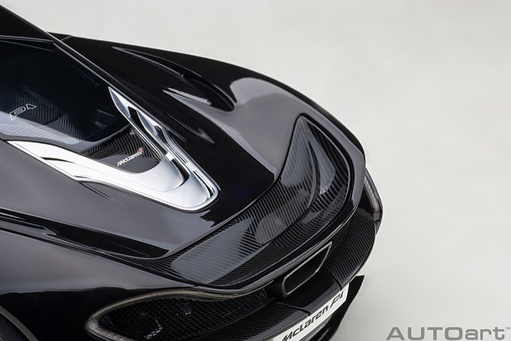 AUTOart 2013 Mclaren P1 Fire Black w/ Red Interior 1:18