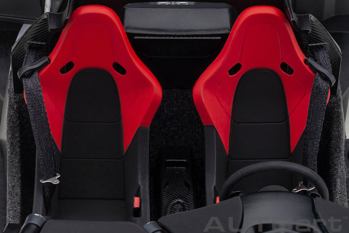 AUTOart 2013 Mclaren P1 Fire Black w/ Red Interior 1:18