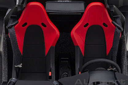 AUTOart 2013 Mclaren P1 Fire Black w/ Red Interior 1:18