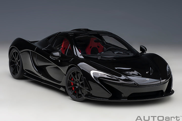 AUTOart 2013 Mclaren P1 Fire Black w/ Red Interior 1:18