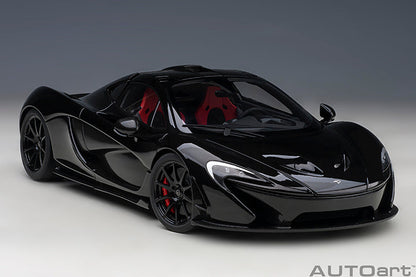 AUTOart 2013 Mclaren P1 Fire Black w/ Red Interior 1:18