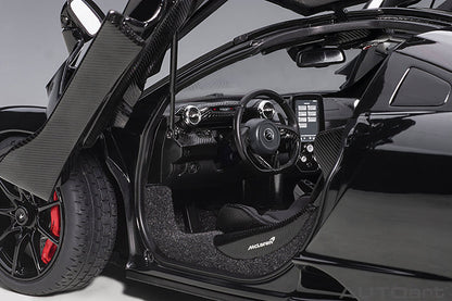 AUTOart Mclaren Senna Stealth Cosmos Black 1:18