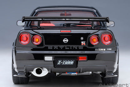 AUTOart 2001 Nissan Skyline GT-R (R34) Z-Tune Black Pearl 1:18