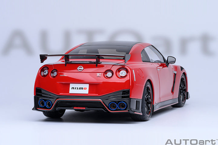 AUTOart 2022 Nissan Skyline GT-R (R35) Nismo Special Edition Vibrant Red 1:18