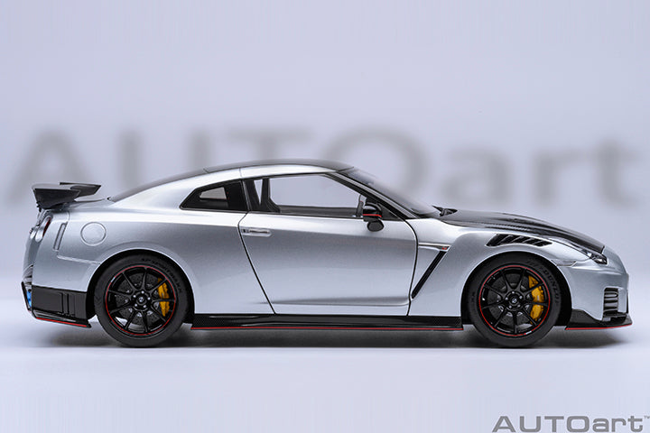 AUTOart 2022 Nissan Skyline GT-R (R35) Nismo Special Edition Ultimate Metal Silver 1:18