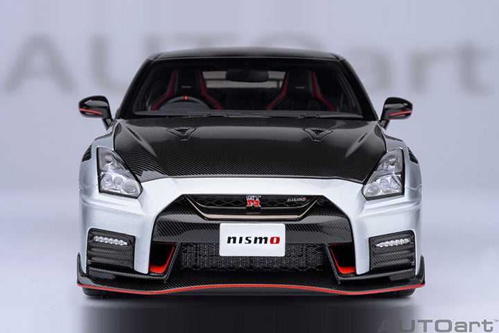 AUTOart 2022 Nissan Skyline GT-R (R35) Nismo Special Edition Ultimate Metal Silver 1:18