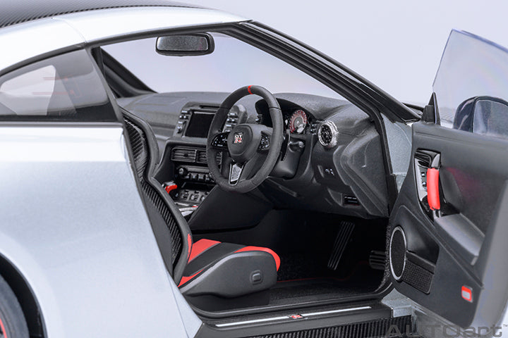 AUTOart 2022 Nissan Skyline GT-R (R35) Nismo Special Edition Ultimate Metal Silver 1:18