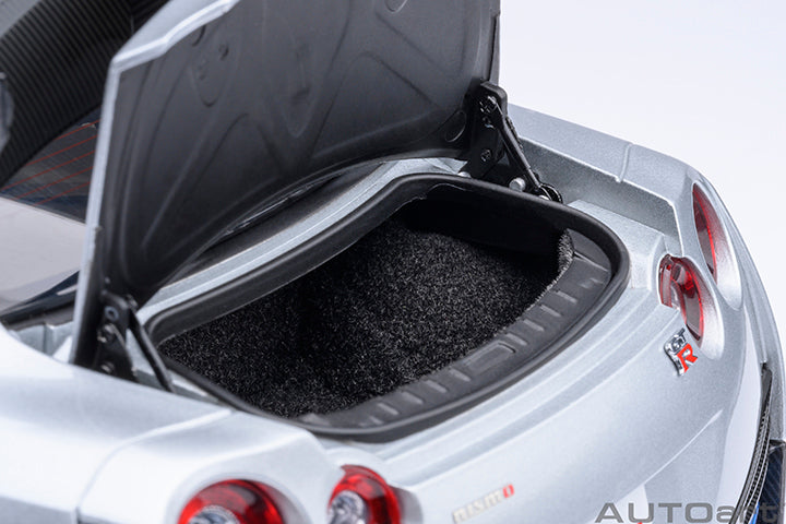 AUTOart 2022 Nissan Skyline GT-R (R35) Nismo Special Edition Ultimate Metal Silver 1:18