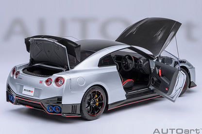 AUTOart 2022 Nissan Skyline GT-R (R35) Nismo Special Edition Ultimate Metal Silver 1:18