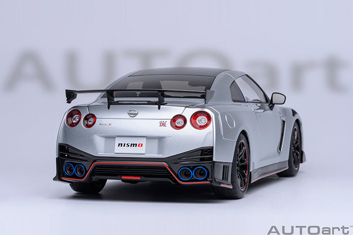 AUTOart 2022 Nissan Skyline GT-R (R35) Nismo Special Edition Ultimate Metal Silver 1:18
