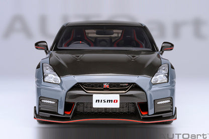 AUTOart 2022 Nissan Skyline GT-R (R35) Nismo Special Edition Nismo Stealth Gray 1:18