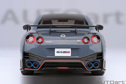 AUTOart 2022 Nissan Skyline GT-R (R35) Nismo Special Edition Nismo Stealth Gray 1:18