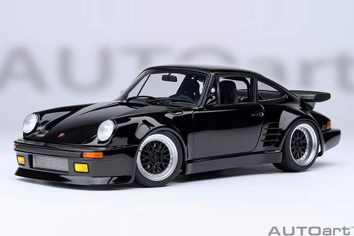 AUTOart Porsche 911 (930) Turbo 'Wangan Midnight" Blackbird Black 1:18