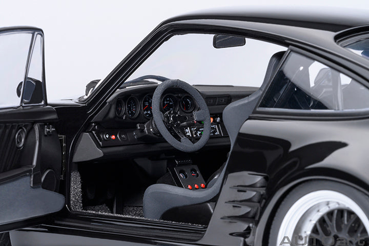 AUTOart Porsche 911 (930) Turbo 'Wangan Midnight" Blackbird Black 1:18