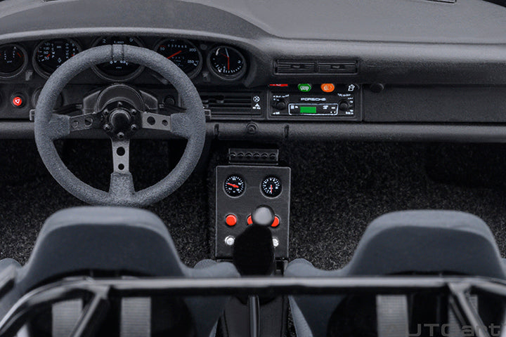 AUTOart Porsche 911 (930) Turbo 'Wangan Midnight" Blackbird Black 1:18