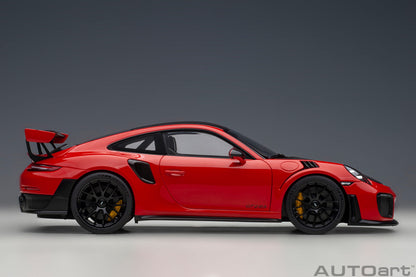 AUTOart Porsche 911 991.2 GT2 RS w/ Weissach Pkg Guards Red 1:18