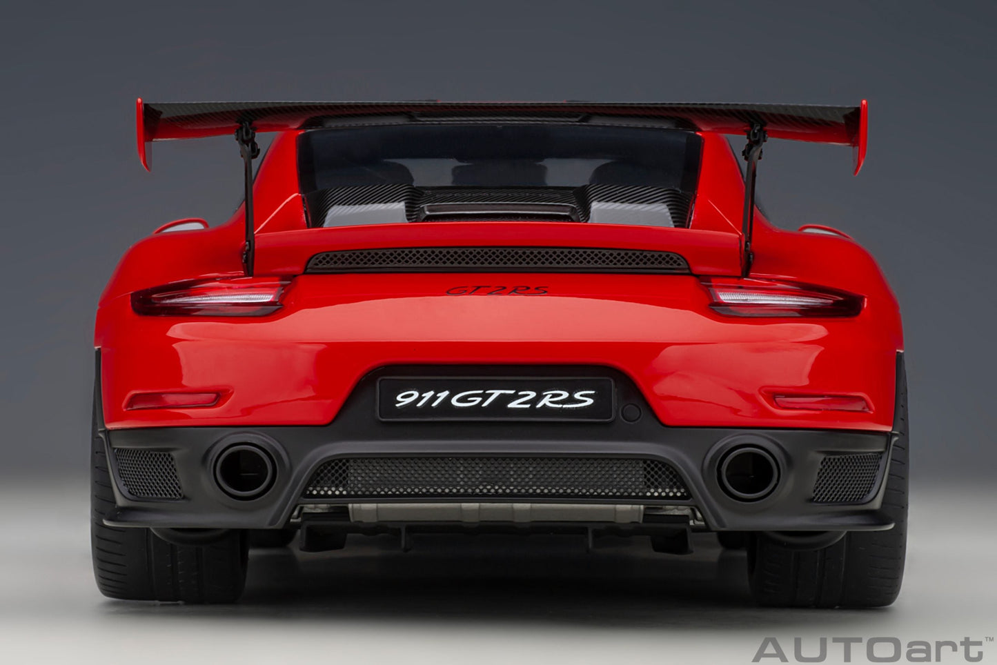 AUTOart Porsche 911 991.2 GT2 RS w/ Weissach Pkg Guards Red 1:18