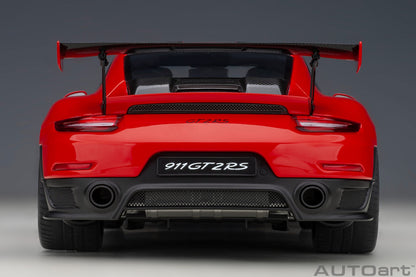 AUTOart Porsche 911 991.2 GT2 RS w/ Weissach Pkg Guards Red 1:18