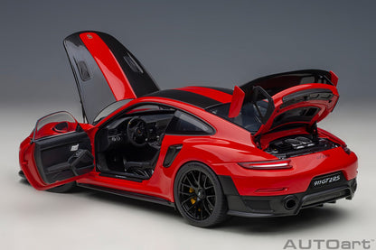 AUTOart Porsche 911 991.2 GT2 RS w/ Weissach Pkg Guards Red 1:18