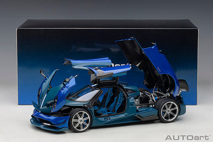 AUTOart Pagani Huayra BC Blue Francia (Carbon) 1:18