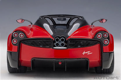 AUTOart Pagani Huayra Roadster Rosso Monza Red Carbon 1:18
