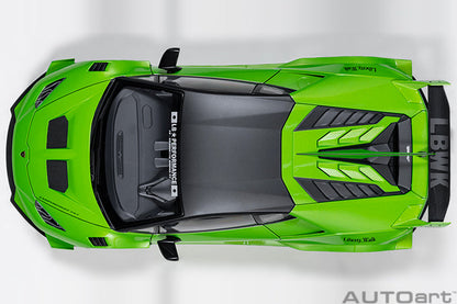 AUTOart Lamborghini Huracan GT Liberty Walk LB Silhouette Works Pearl Green 1:18