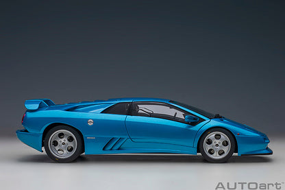 AUTOart 1995 Lamborghini Diablo SE30 Blue Sirena Metallic Blue 1:18