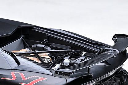 AUTOart 2016 Lamborghini Aventador SVJ Matte Black 1:18